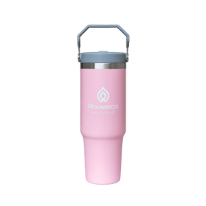 Flex Tumbler 880ml Outlet – pink front view