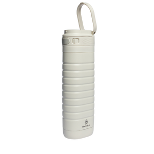 Rooveco GoSip – Ivory – Angled view showing bottle handle