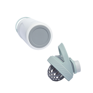 Rooveco Power Shaker – Mint – Bottle base and detached shaker lid