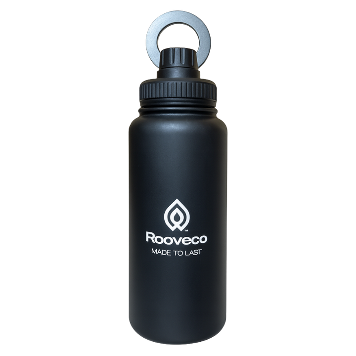 Black MagSafe Bottle – 946ml | Leakproof Design with Magnetic Ring Handle