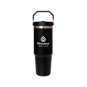 Flex Tumbler 880ml Outlet – black front view