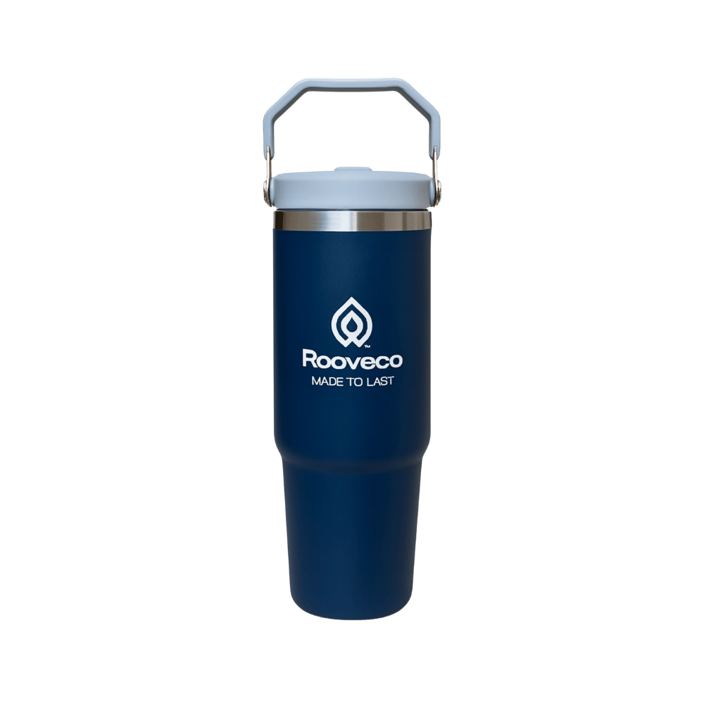 Flex Tumbler 880ml Outlet – navy front view