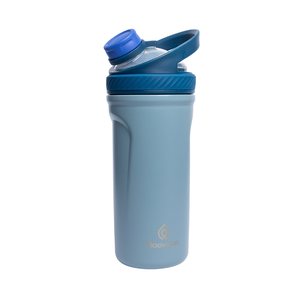 Rooveco Power Shaker – Blue – Front view on white background