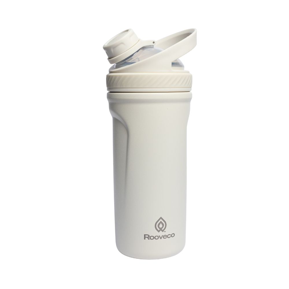 Rooveco Power Shaker – Ivory – Front view on white background