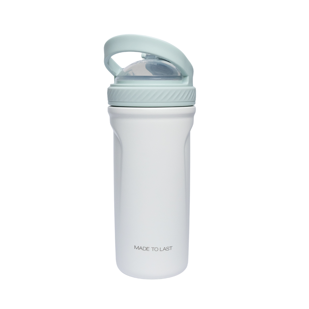Rooveco Power Shaker – Mint – Back view showing “Made To Last”
