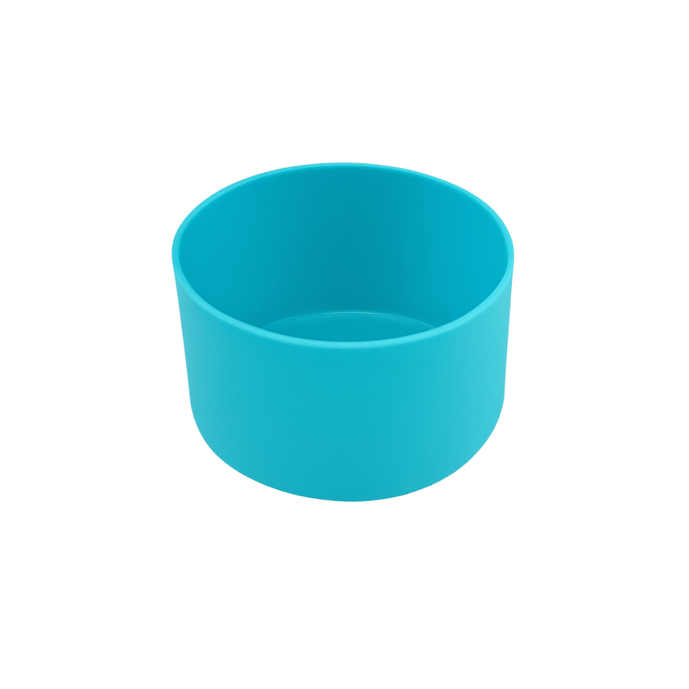 Rooveco Silicone Tumbler Base Blue – front view white background